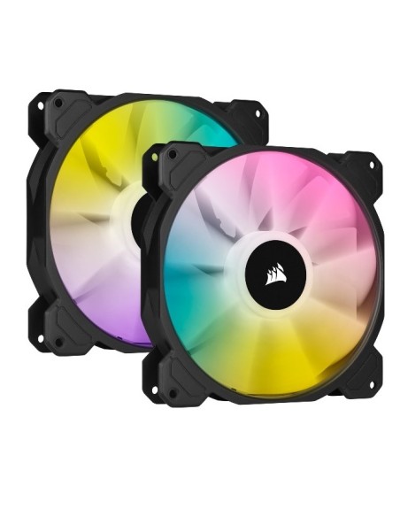 VENTOLA PER CASE ICUE SP140 140X140 RGB ELITE PERFORMANCE (CO-9050111-WW) DUAL PACK NERO