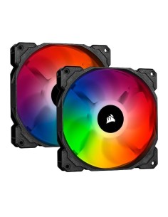 VENTOLA PER CASE ICUE SP140 140X140 RGB PRO LED (CO-9050096-WW) DUAL PACK NERO