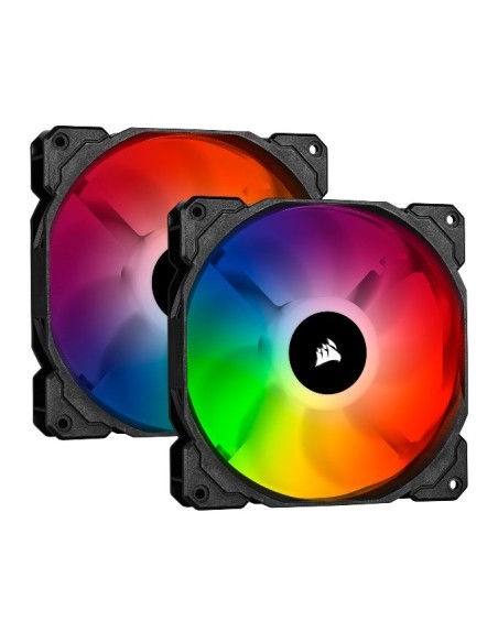 VENTOLA PER CASE ICUE SP140 140X140 RGB PRO LED (CO-9050096-WW) DUAL PACK NERO