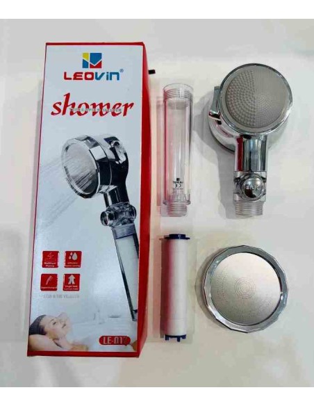 SOFFIONE PER DOCCIA SHOWER LE-017 CON FILTRO INTERNO