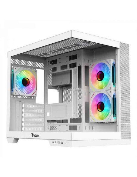 CASE GAMING DARK CAVE DS WHITE EDITION ITGCADCDSW - NO ALIMENTATORE - BIANCO
