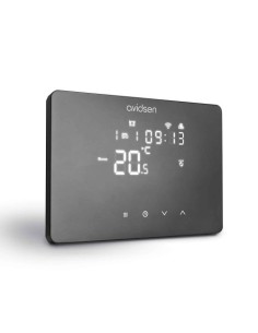 CRONOTERMOSTATO WIFI CABLATO NERO - HOMETEMP 127073 - NERO