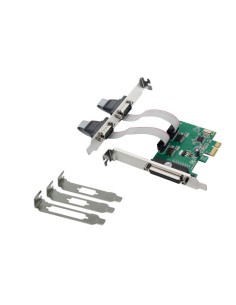 CONTROLLER SPC01G 1+2 PORTE SCHEDA A INNESTO SERIALE/PARALLELA PCIE - PARALLELA (IEEE 1284), SERIALE (9-PIN) - PCI