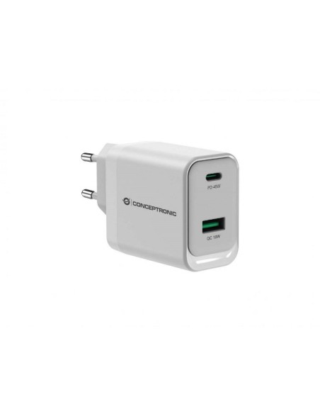 CARICABATTERIE 45W - PORTA USB-A/C FAST CHARGE (ALTHEA20W45)
