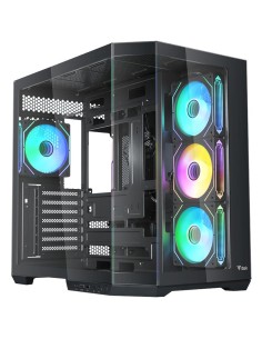 CASE GAMING DARK CAVE AKU - NO ALIMENTATORE - ARGB FAN - NERO (ITGCADCAKB)