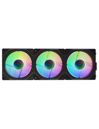 KIT 3 VENTOLE PER CASE INFINITY BLACK ITCFAK3INW12B 120X120 ARGB