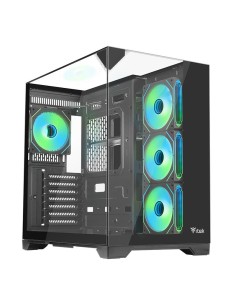CASE GAMING DARK CAVE PANO - NO ALIMENTATORE - ARGB FAN - NERO (ITGCADCPAB)
