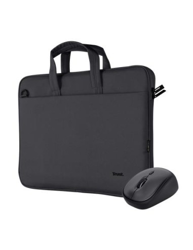 BORSA PER NOTEBOOK 16" BOLOGNA (24988) NERA + MOUSE WIRELESS