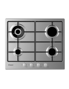 PIANO COTTURA A GAS TIMELESS 60CM - 4 FUOCHI - INOX (CHW6BR4WX)