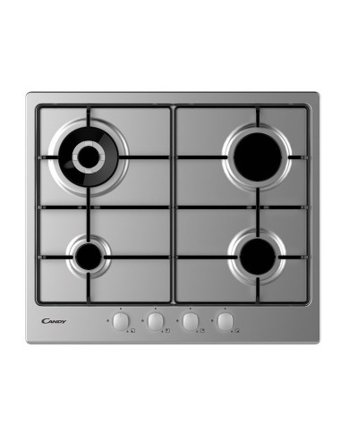PIANO COTTURA A GAS TIMELESS 60CM - 4 FUOCHI - INOX (CHW6BR4WX)