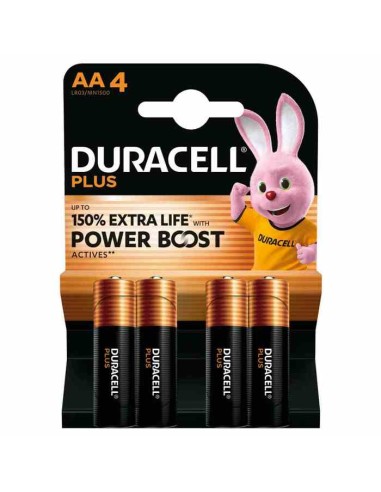 BATTERIE PLUS POWERBOOST STILO AA CONF. 4PZ