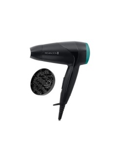 ASCIUGACAPELLI D1500 PIEGHEVOLE DA VIAGGIO 2000W NERO