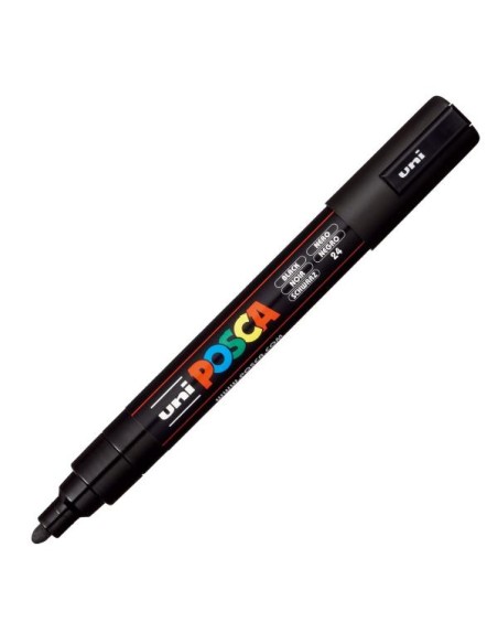PENNARELLO MARCATORE POSCA MEDIO NERO PM-5 - 1 PEZZO SINGOLO