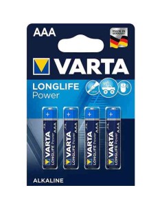 BATTERIE MINISTILO LONGLIFE POWER AAA CONF.4 PZ