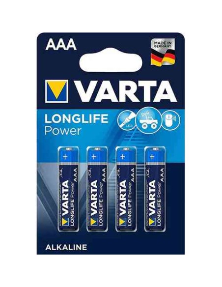 BATTERIE MINISTILO LONGLIFE POWER AAA CONF.4 PZ