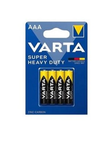 BATTERIE MINISTILO SUPER HEAVY DUTY AAA CONF.4 PZ