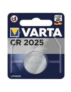 BATTERIA BOTTONE CR2025 3V LITIO - 1PZ