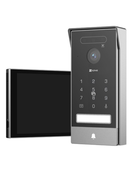 VIDEOCITOFONO HP7 PRO - 4K SCHERMO TOUCH 8" - TASTIERINO - CONTROLLO REMOTO - RILEVAMENTO MOVIMENTO (EZVCSHP7PRO)