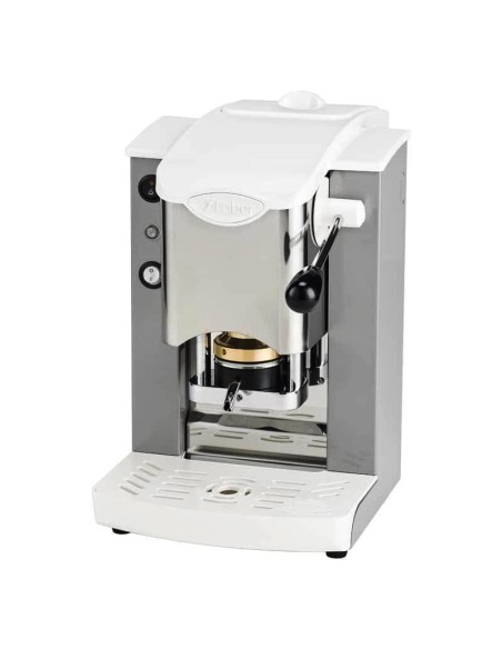MACCHINA DA CAFFE' A CIALDE PLAST SLOT INOX GRIGIO ABS SILVER/BIANCO (SIGRIBBASOTT)