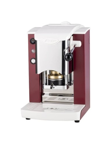 MACCHINA DA CAFFE' A CIALDE PLAST SLOT INOX BORGOGNA ABS BIANCO (SIBORBBASOTT)