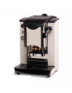 MACCHINA DA CAFFE' A CIALDE PLAST SLOT INOX BIANCO ABS NERO (SIBORBBASOTT)