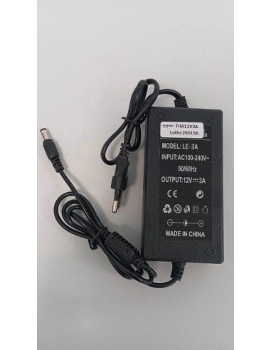 ALIMENTATORE UNIVERSALE 12V/3A (LE-3A)