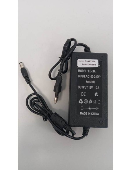 ALIMENTATORE UNIVERSALE 12V/3A (LE-3A)