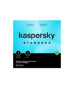 SOFTWARE SLIMBOX STANDARD ANTIVIRUS FULL 1 LICENZA 1 ANNO 1 DISPOSITIVO (KL1041T5AFS-SSB)