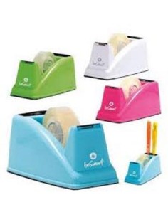 DISPENSER DA BANCO PER NASTRI ADESIVI 15X10/33 19X33 - COLORI ASSORTITI BRILLANTI - 1PZ (01300008)