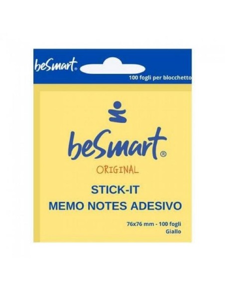 POST-IT STICK NOTES GIALLO 76X76 (1 BLOCCHETTO DA 100 FOGLI)