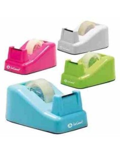 DISPENSER MINI DA BANCO PER NASTRI ADESIVI 15X10 - COLORI ASSORTITI BRILLIANTI - 1PZ (01300006)