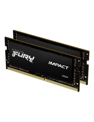 MEMORIA SO-DDR4 16 GB FURY IMPACT KIT PC3200 (2X8) (KF432S20IBK2/16)