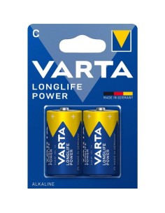 BATTERIE MEZZA TORCIA C 1.5V LONGLIFE POWER ALCALINA - 2PZ