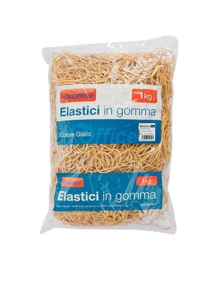 ELASTICI IN GOMMA - CONF. 1KG. - GIALLO (06NIK020)