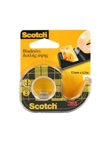 NASTRO BIADESIVO SCOTCH 665-136D 12x6.3 - SENZA CHIOCCIOLA
