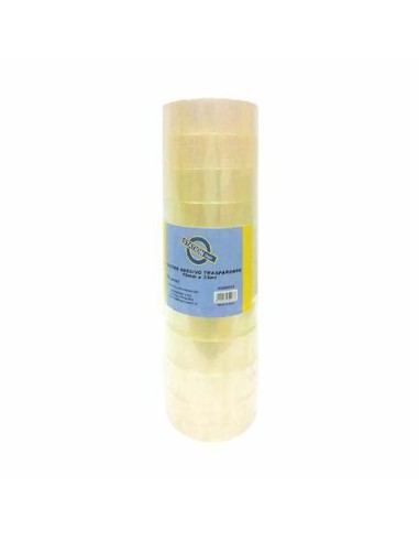 NASTRO ADESIVO 15MM X 33MT 40MICRON TRASPARENTE (10 PEZZI)