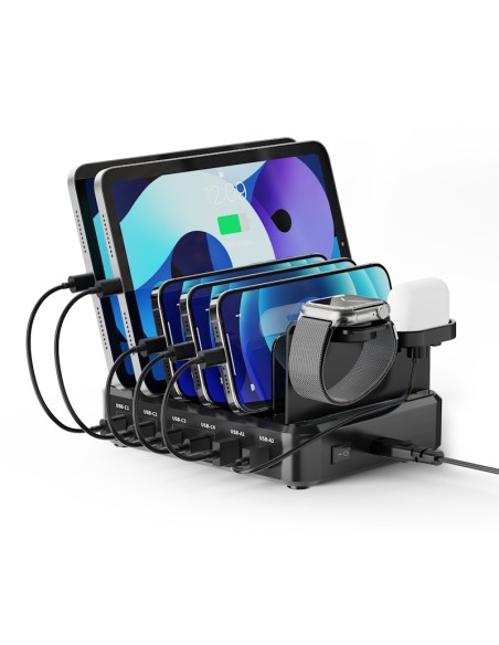 DOCKING STATION MULTIPORTA UNIVERSALE USB-A/C CON 6 PORTE (EW1335)