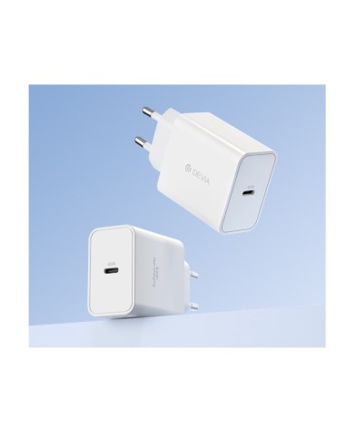 CARICA BATTERIE SUPER RAPIDO OUT TYPE-C SISTEMA PD 45W (LIDECHG45W889)
