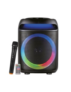 CASSA AUDIO DIFFUSORE AMPLIFICATO SONETRA CON RADIOMICROFONO - WOOFER 8"