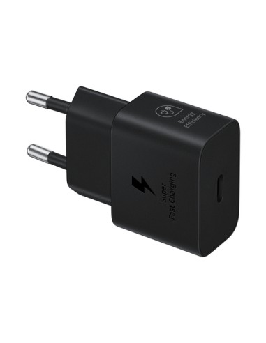 CARICABATTERIE USB-C 25W FAST CHARGE (EP-T2510NBEGEU) NERO