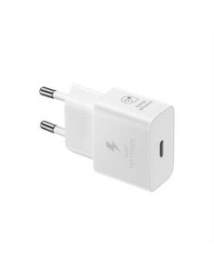 CARICABATTERIE USB-C 25W FAST CHARGE (EP-T2510XWEGEU) BIANCO CON CAVO