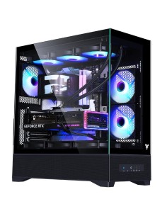 CASE GAMING TOWER SHOWBUI 37B - NO ALIMENTATORE - ARGB FAN - NERO (ITGCASB37B)