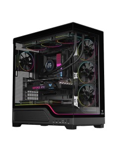CASE GAMING TOWER SHOWBUI 82W - NO ALIMENTATORE - ARGB FAN - NERO (ITGCASBW82B)