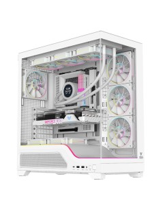 CASE GAMING TOWER SHOWBUI 82W - NO ALIMENTATORE - ARGB FAN - BIANCO (ITGCASBW82W)