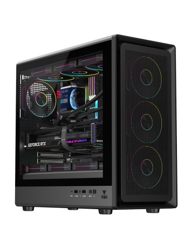 CASE GAMING TOWER MESHCORE 36B - NO ALIMENTATORE - ARGB FAN - NERO (ITGCAMC36B)