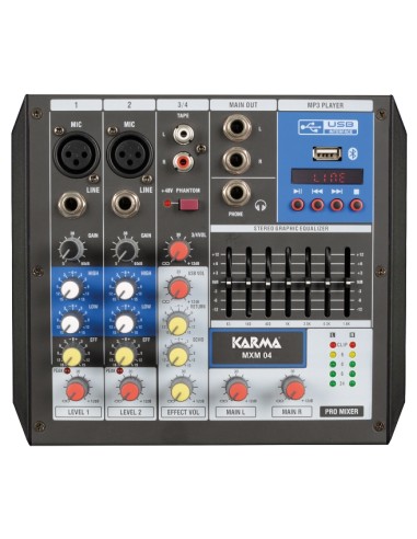 MIXER MXP 04 MICROFONICO PER DJ