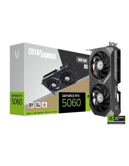 SCHEDA VIDEO GEFORCE GAMING RTX 5060 8 GB TWIN EDGE OC GDDR7 (ZT-B50600H-10M)