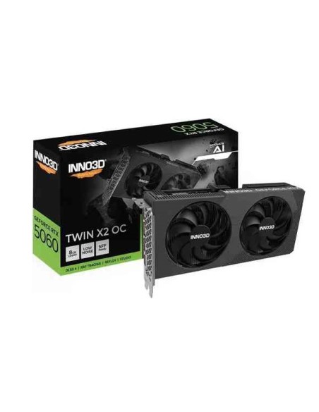 SCHEDA VIDEO GEFORCE RTX 5060 8 GB TWIN X2 OC GDDR7 (N50602-08D7X-195071N)