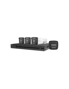 KIT VIDEOSORVEGLIANZA CS-BW3844 SMART HOME SECURITY - 1 NVR X5S 8CH + 4 TELECAMERE H3C 2K