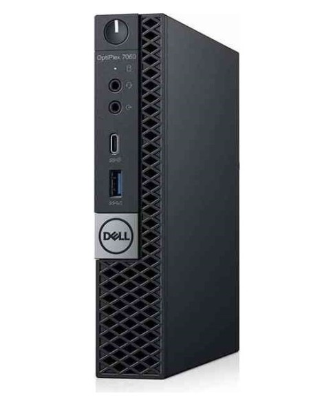 PC OPTIPLEX 7060 MICRO INTEL CORE I5-9500T 8GB 256GB NVME SSD WINDOWS COA - RICONDIZIONATO - GAR. 6 MESI
